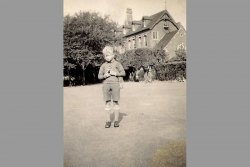 [268] 1939 Nicholls in front of school