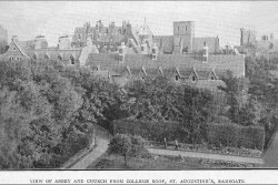[386] 1930s St Augustine Abbey seen from College