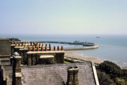 [394] 1965 Ramsgate Harbour from Abbey Church Tower